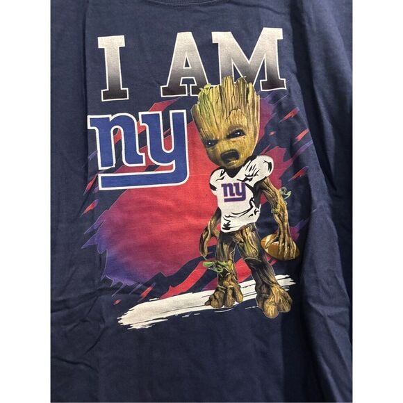 Groot New York Rangers T-shirt size 3XL - Picture 2 of 2